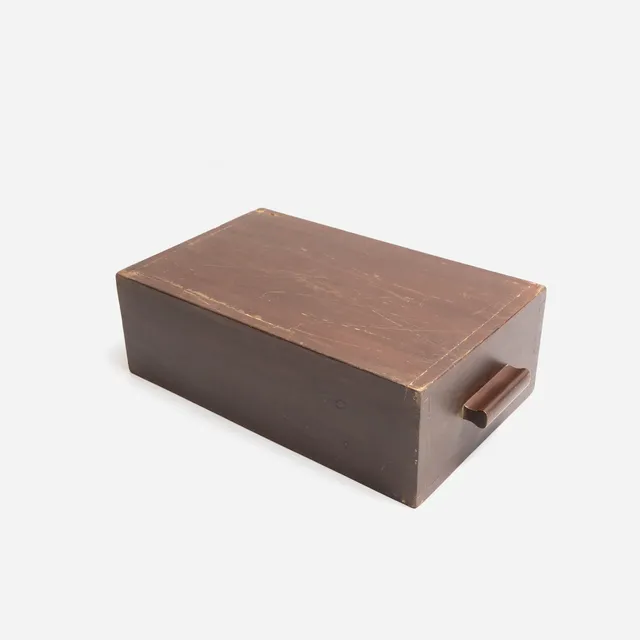 Pierre Jeanneret Cube Stool c1955-56