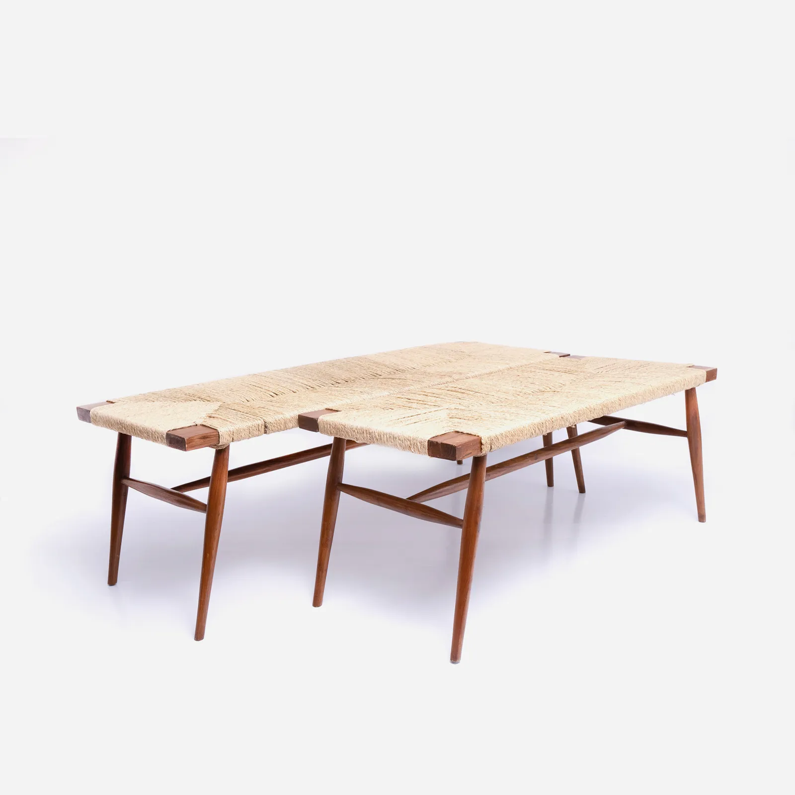 Grass Seated Bench / HUDCO