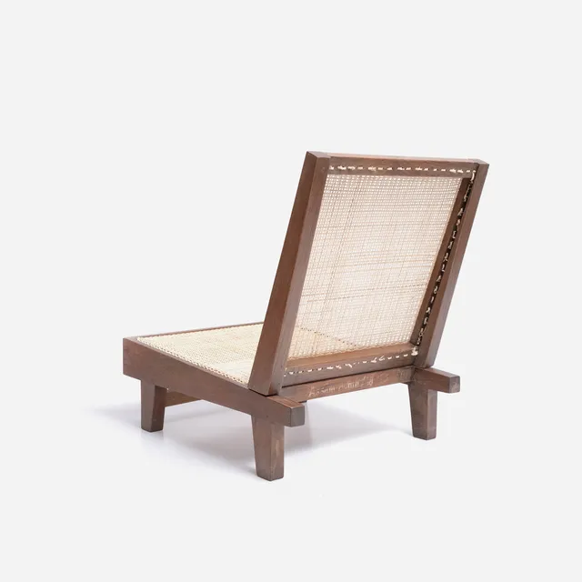Pierre Jeanneret Folding Low Chair c1960