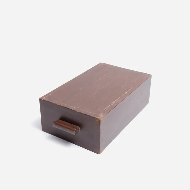 Pierre Jeanneret Cube Stool c1955-56