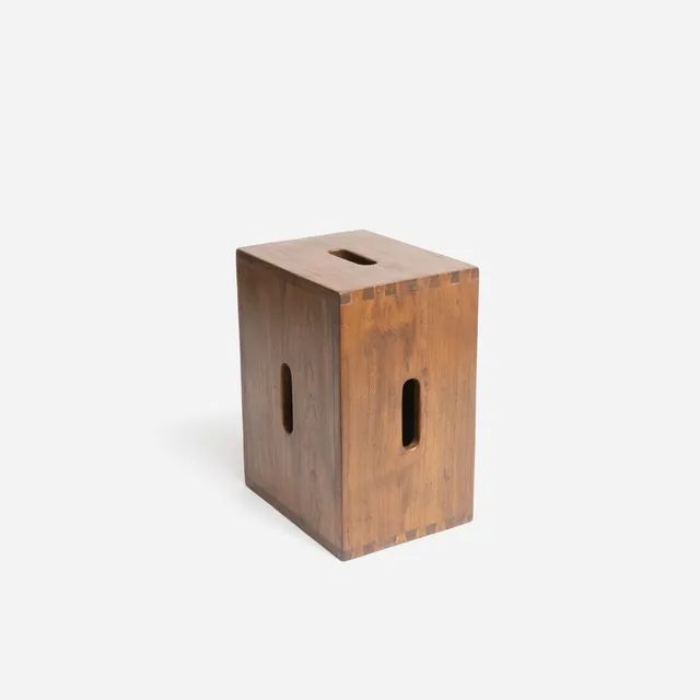 Le Corbusier & Pierre Jeanneret Cube Stool c1960