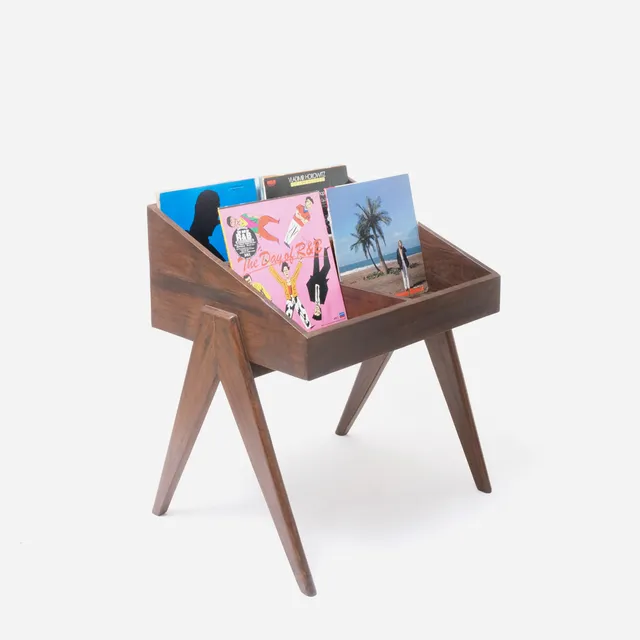 Pierre Jeanneret Record Rack c1960