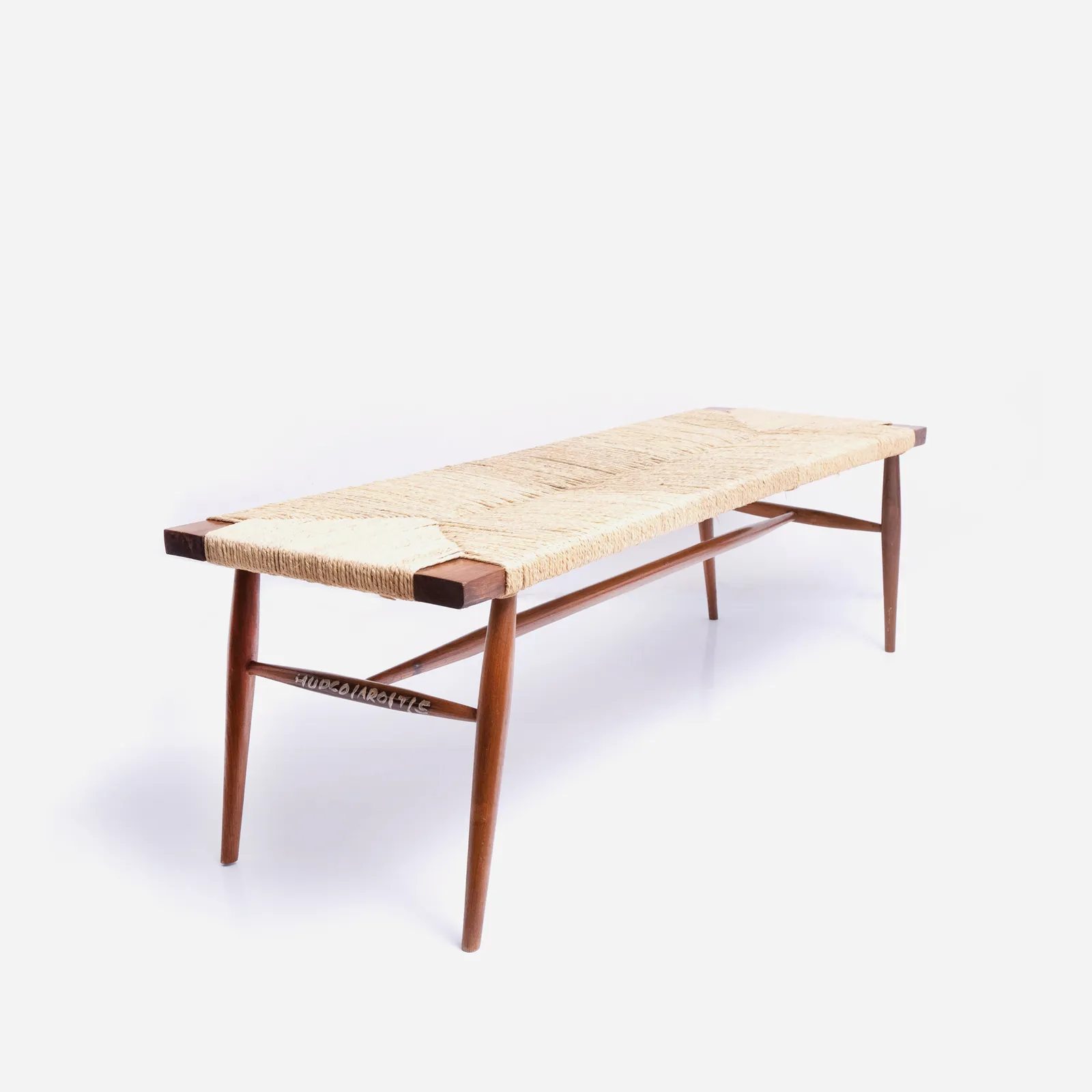 Grass Seated Bench / HUDCO