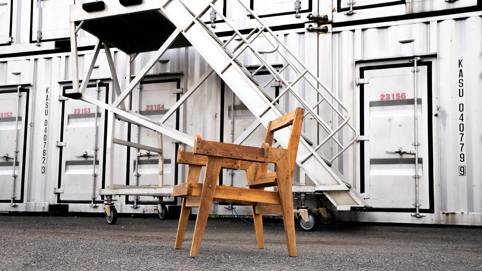 Pierre Jeanneret Advocate and Press Chair c1955-56