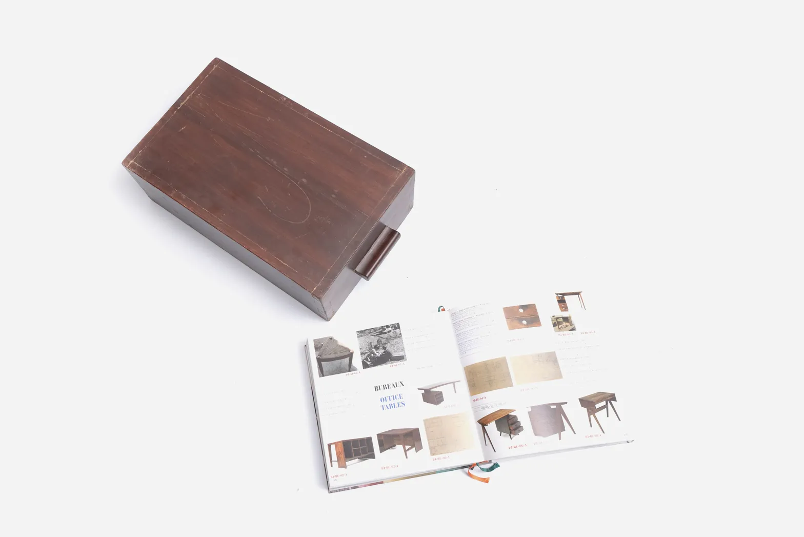 Pierre Jeanneret Cube Stool c1955-56